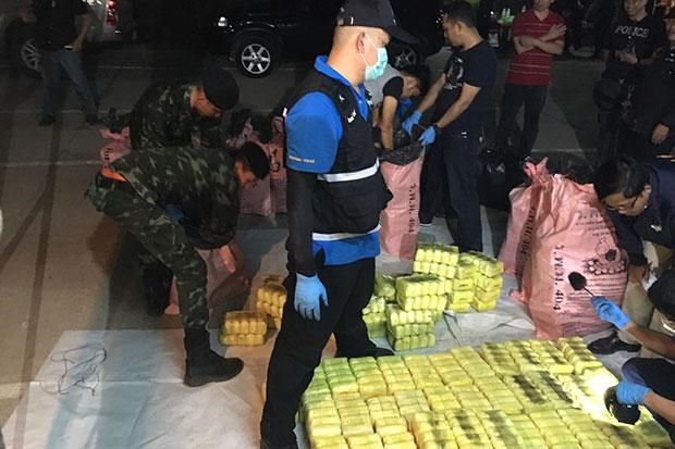 7.4 million speed pills, 20 kg of ice seized in northern Thailand hinh anh 1