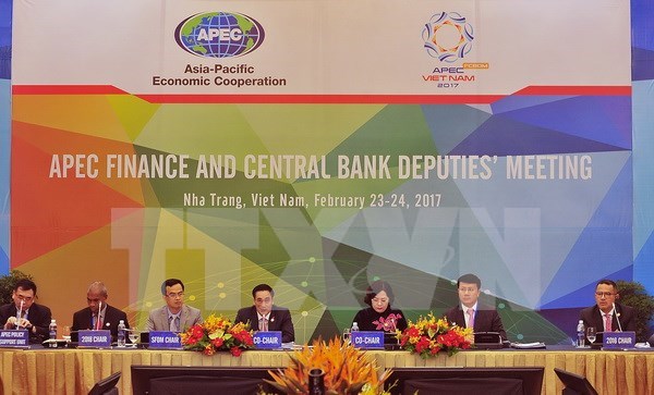 APEC finance, central bank deputies concludes first working day hinh anh 1