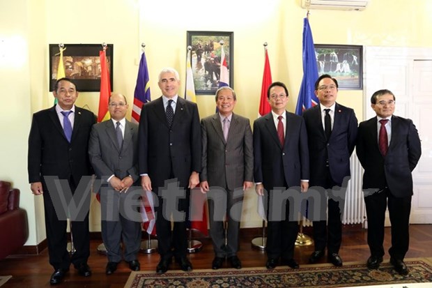 ASEAN Committee in Rome holds regular meeting hinh anh 1