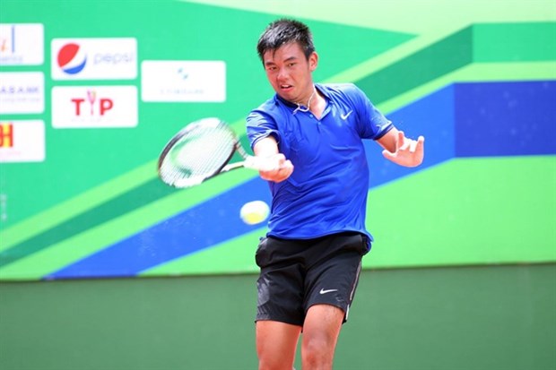 Tennis: Vietnam-Japan pair advance in Japanese Futures hinh anh 1