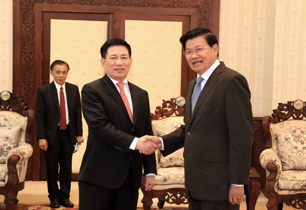 Lao leaders appreciate support from Vietnam’s state audit office hinh anh 1