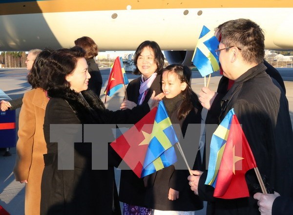 NA Chairwoman begins official visit to Sweden hinh anh 1