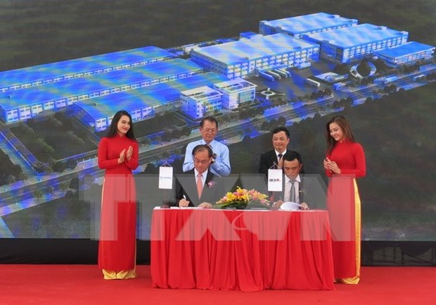Binh Duong: Work starts on vehicle spare part plant hinh anh 1