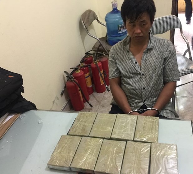 Bac Ninh: Heroin transporter arrested hinh anh 1