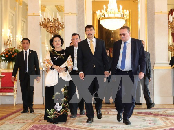 Vietnam’s parliament leader meets with Hungarian President hinh anh 1