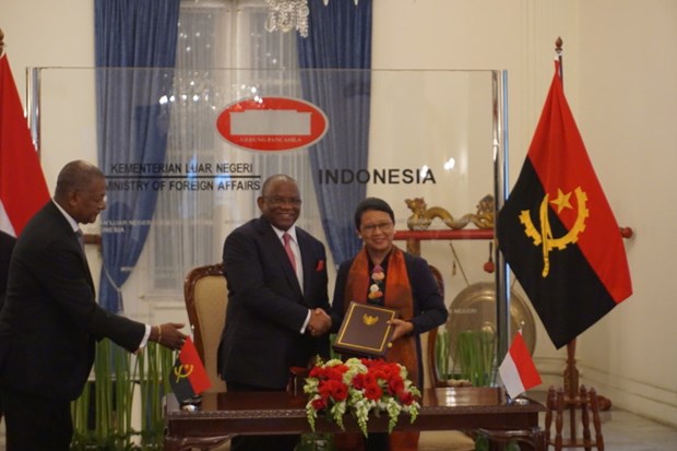 Indonesia, Angola agree to step up cooperation hinh anh 1