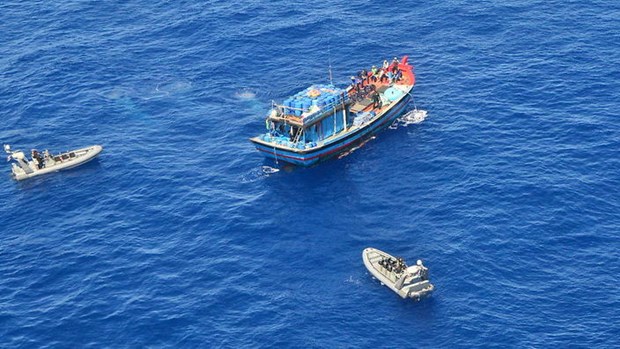 Vietnamese fishing boat seized in Australia hinh anh 1