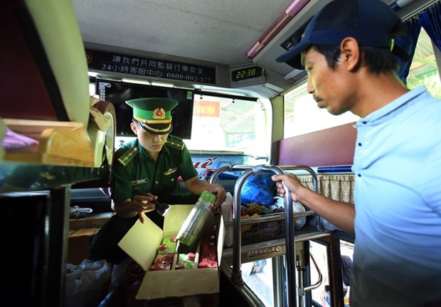 Police struggle to combat drug border trafficking hinh anh 1