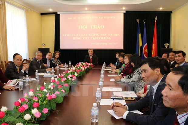 Workshop seeks to improve Vietnamese language teaching in Ukraine hinh anh 1