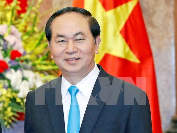 President Tran Dai Quang to pay State visit to China hinh anh 1