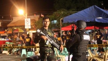 Explosion hits Philippine capital, killing two hinh anh 1