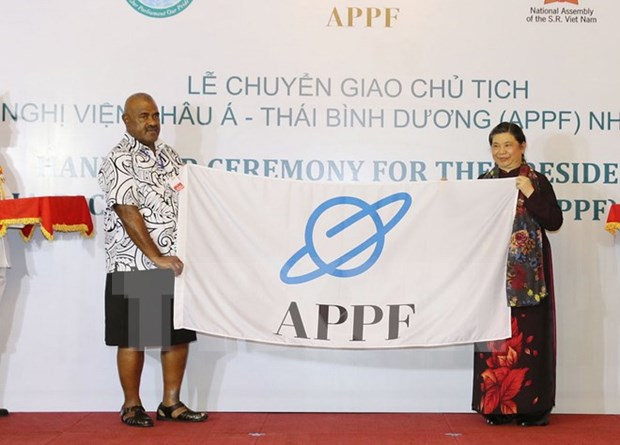 Vietnam gets Asia Pacific Parliamentary Forum Chair from Fiji hinh anh 1
