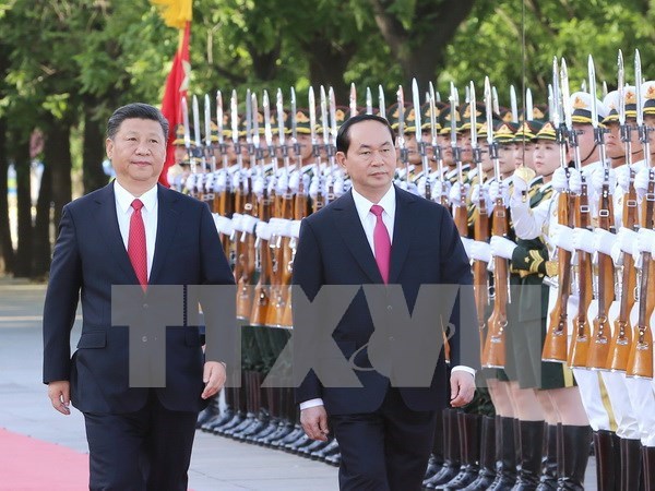 Vietnam, China issue joint statement hinh anh 1