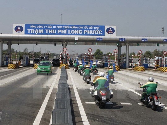 Smart-card toll collection begins hinh anh 1