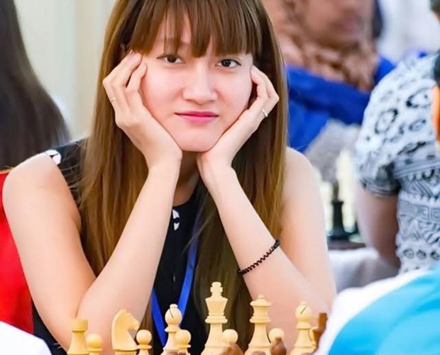 Vietnam female player tops Asia chess championships hinh anh 1