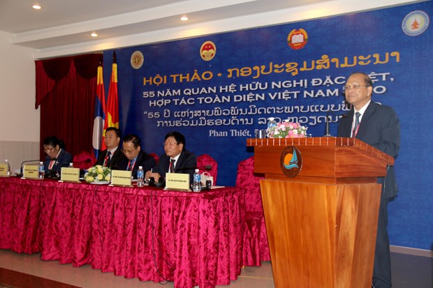 Seminar spotlights 55 years of Vietnam-Laos special ties hinh anh 1