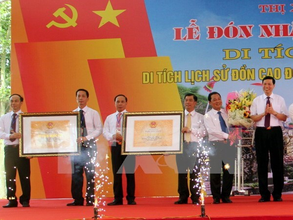Quang Ninh: two historical places named national relic sites hinh anh 1
