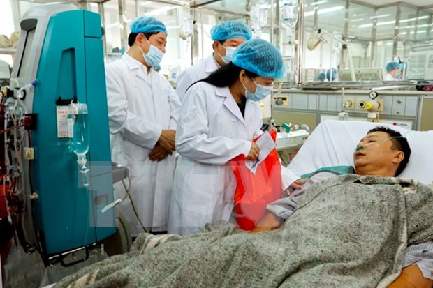 10 kidney patients of medical incident discharged from hospital hinh anh 1