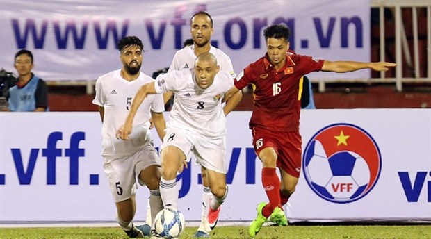 Vietnam tie goalless with Jordan hinh anh 1