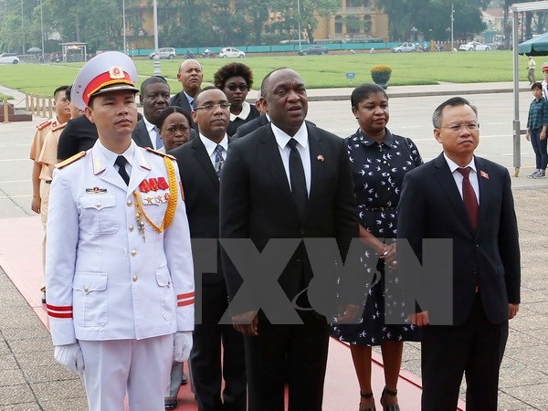 Haitian Senate President wraps up Vietnam visit hinh anh 1