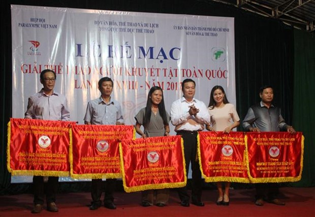 HCM City leads national sports tourney for disabled hinh anh 1