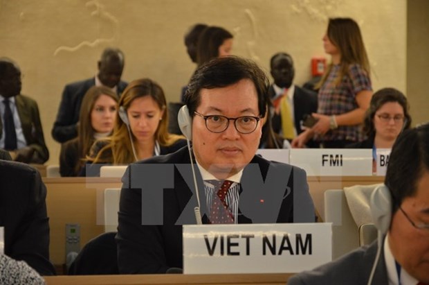 UNHRC passes climate change resolution co-created by Vietnam hinh anh 1