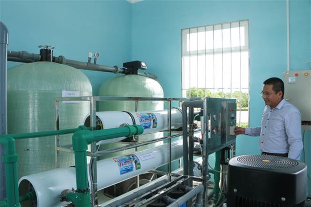 Soc Trang inaugurates hi-tech water supply station hinh anh 1