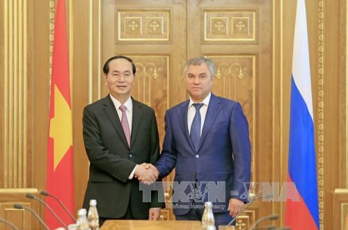 President hails Vietnam-Russia parliamentary ties hinh anh 1
