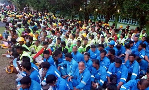 Malaysia launches raids on illegal foreign workers hinh anh 1