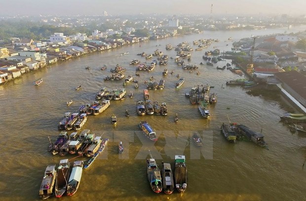 Festival promotes culture of Cai Rang Floating Market hinh anh 1