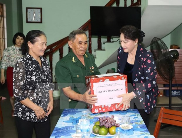 NA Chairwoman visits Quang Ngai ahead of Martyrs’ Day hinh anh 1