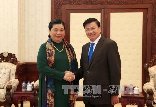 NA Vice Chairwoman welcomed in Laos hinh anh 1