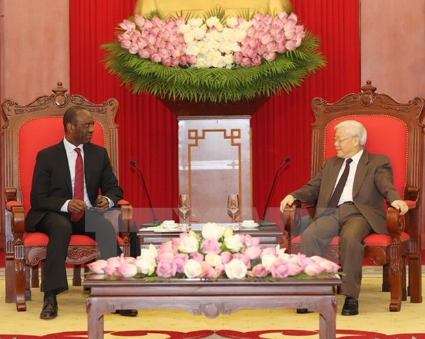Party chief hopes for deepened ties between VN, Mozambican parties hinh anh 1