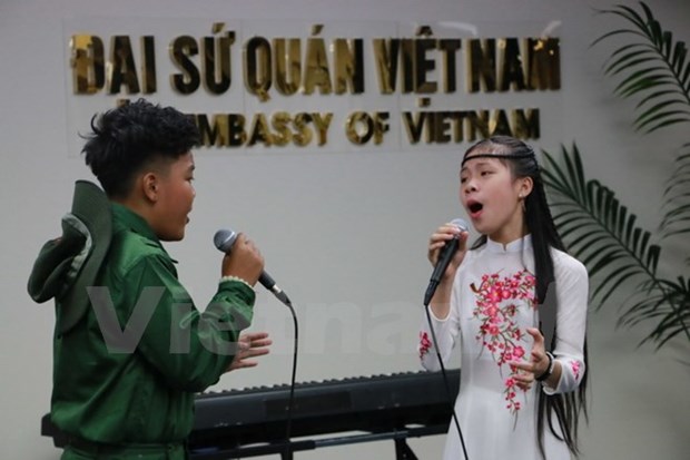 Vietnamese children perform in New Zealand hinh anh 1