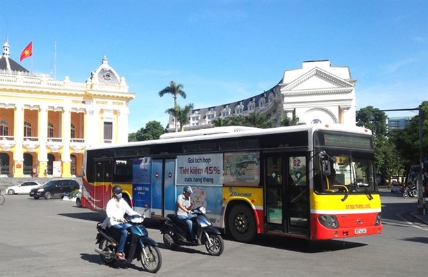 Hanoi plans to pilot bus e-cards hinh anh 1