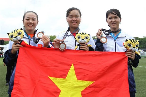 SEA Games 29: Malaysia leading medal tally hinh anh 1