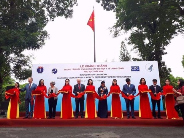 Public health emergency operations centre inaugurated in HCM City hinh anh 1
