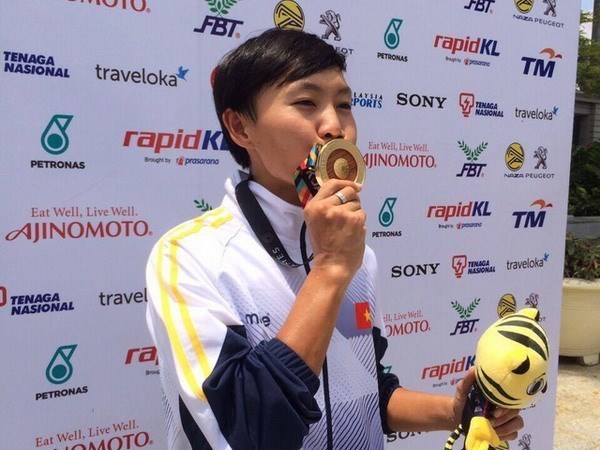 SEA Games 29: More gold medals for Vietnam in cycling, shooting hinh anh 1