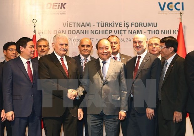 Turkish Prime Minister wraps up official visit to Vietnam hinh anh 1