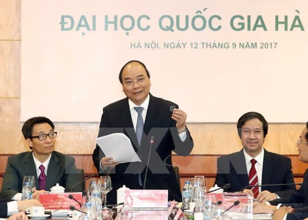 Prime Minister urges accelerating university project in Hoa Lac hinh anh 1