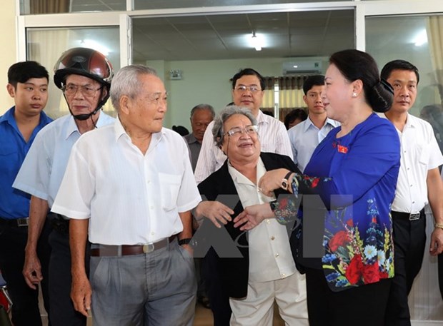 National Assembly Chairwoman meets voters in Can Tho hinh anh 1