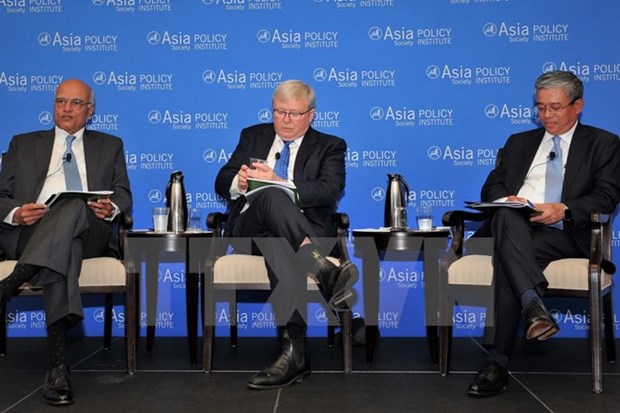 Vietnamese diplomat attends seminar on Asia-Pacific security hinh anh 1