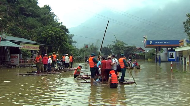 Flood-caused damage amounts to 35 million USD in Hoa Binh hinh anh 1