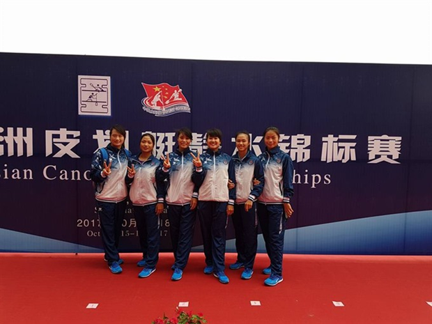 Vietnam wins one silver, two bronzes at Asian canoe champs hinh anh 1