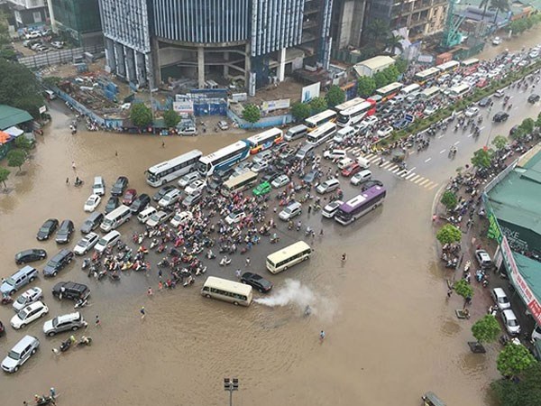 Hanoi prepares detailed anti-flood master plan hinh anh 1