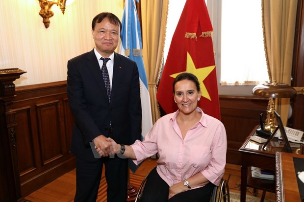 Vietnam important trade partner of Argentina: Vice President hinh anh 1