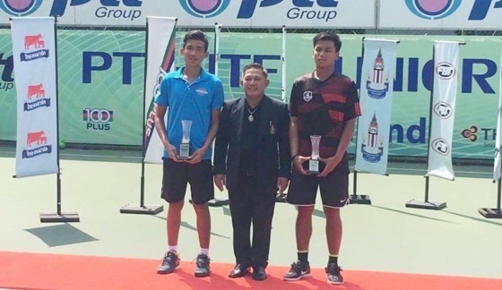 Vietnamese tennis player wins title in Thailand hinh anh 1