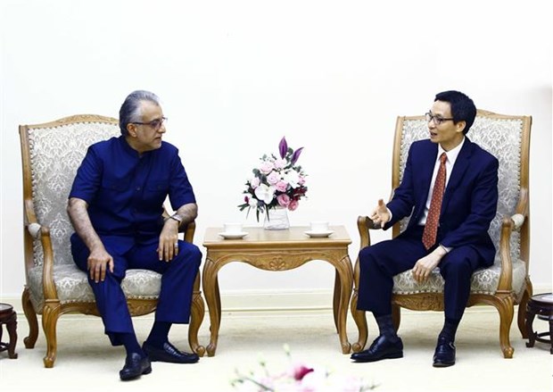 Deputy PM Vu Duc Dam receives AFC President hinh anh 1