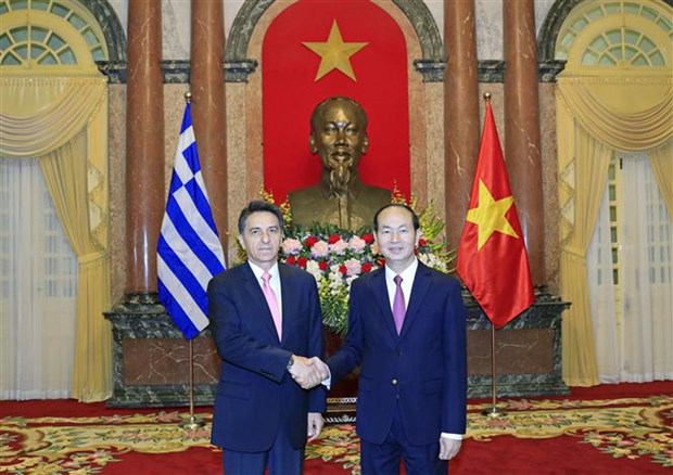 President Tran Dai Quang welcomes newly-accredited ambassadors hinh anh 3