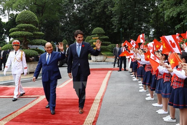 Vietnam, Canada establish comprehensive partnership hinh anh 1